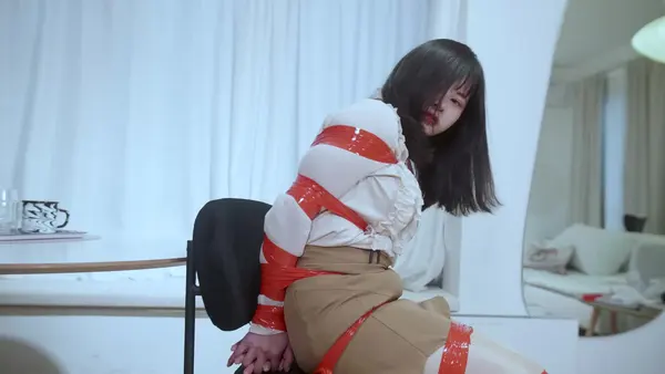 [Ligui丽柜]HD视频 2021.03.06 红胶布挣脱 奈沐子 - Ligui丽柜